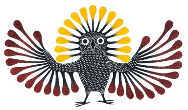 Preening Owl by Kenojuak Ashevak