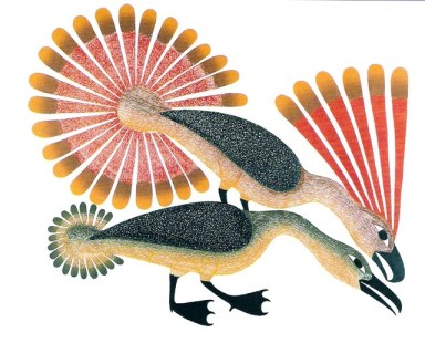 Summer Courtship by Kenojuak Ashevak