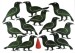 Many Young Ravens by Kenojuak Ashevak