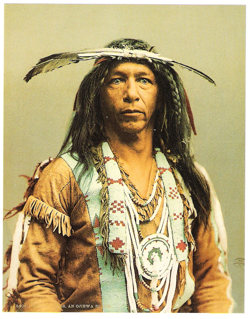 Arrowmaker, an  Ojibwa Brave,1903.-C. Muller..jpg