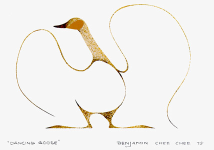 Benjamin Chee Chee- Dancing Goose ( 2 stars ).jpg