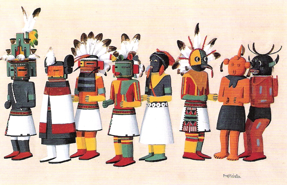 Hopi Kachina Dolls, 1925. Fred Kabotie..jpg