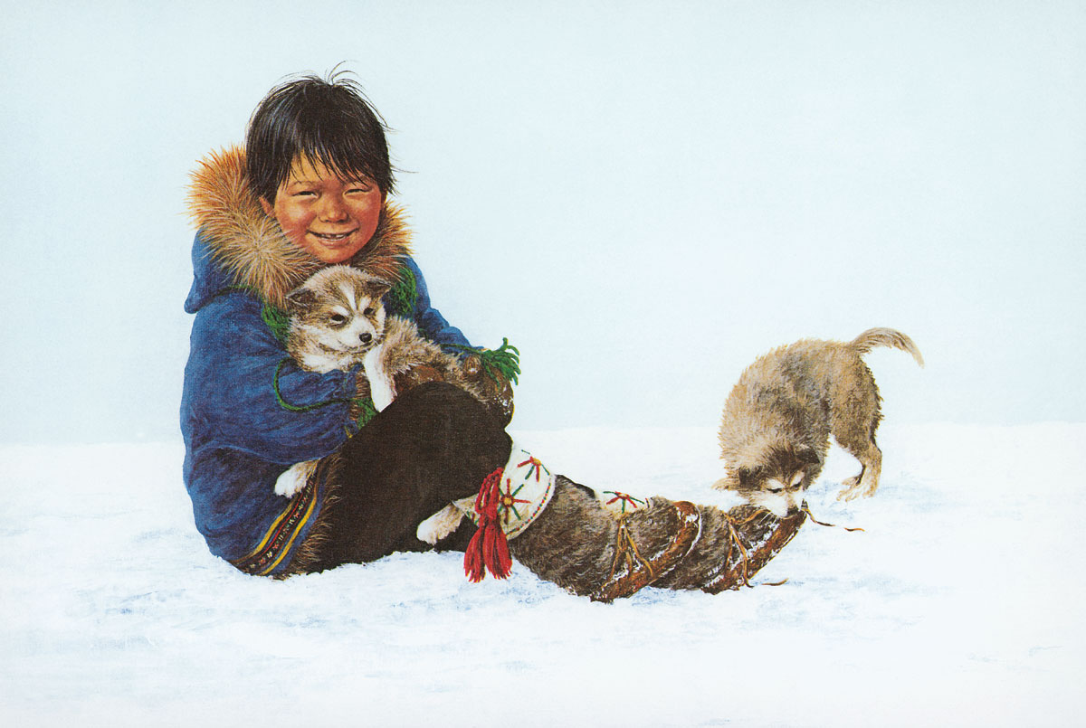 Boy-with-Puppy