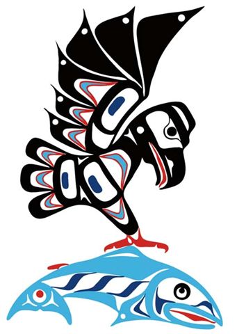 Eagle & Salmon 