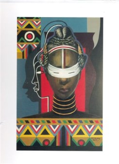 Initiation, Liberia 1983 by Lois Mailou Jones