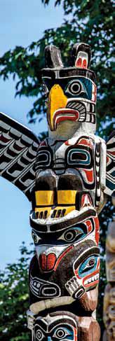 Totem Poles, Stanley Park,
Vancouver