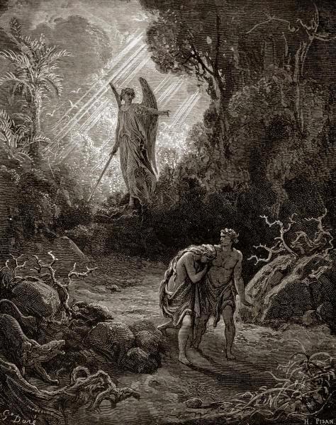 Adam & Eve - The Expulsion From The Garden