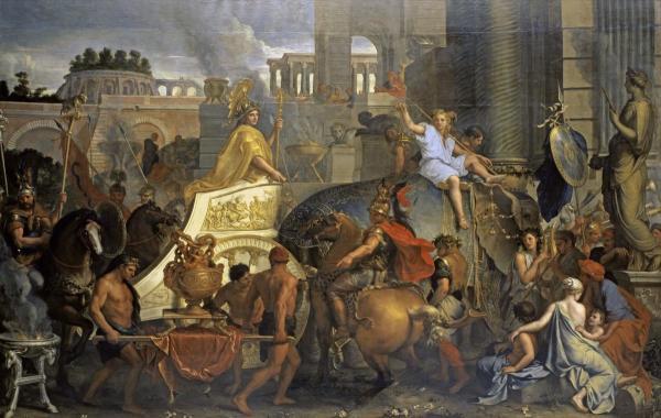 Alexander's Entrance Into Babylon 