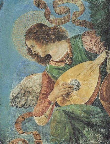 Angel with Lute