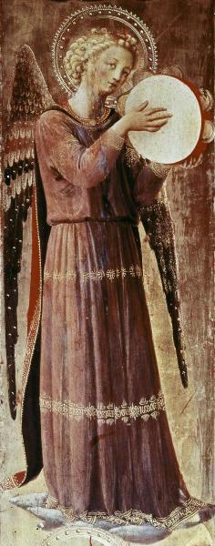  Angel With Tambourine  