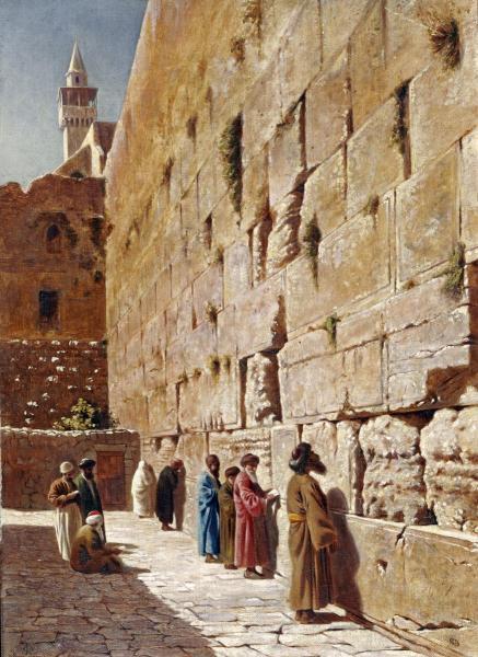 At The Wailing Wall 
