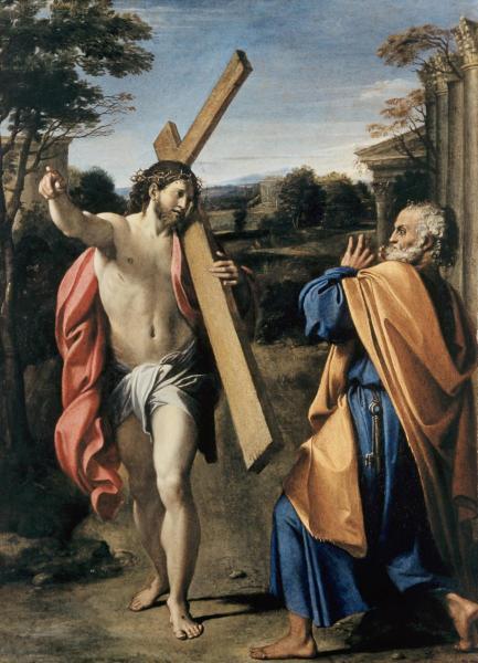 Christ Appearing to Saint Peter  