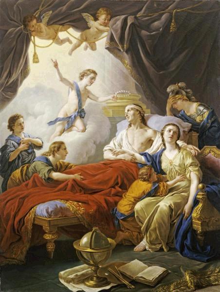 Dauphin The Royal Highness Dying Surrounded By His Family