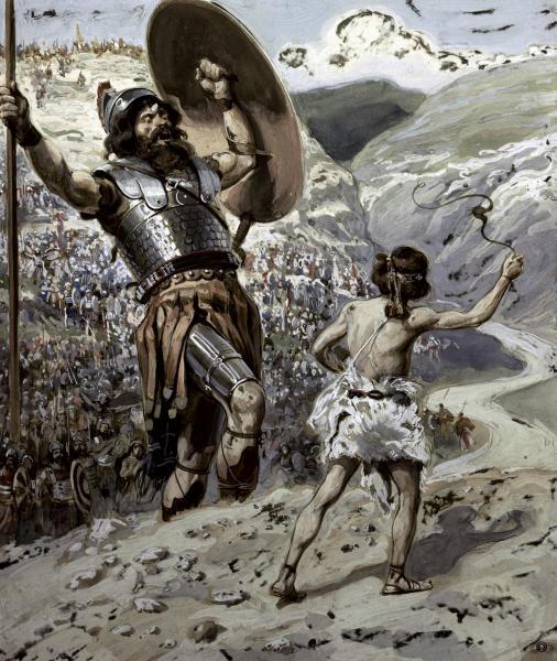 David Slings The Stone