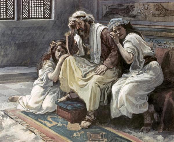 David Mourns His Son Ammon 
