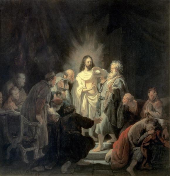 Disbelief of Apostle Thomas 