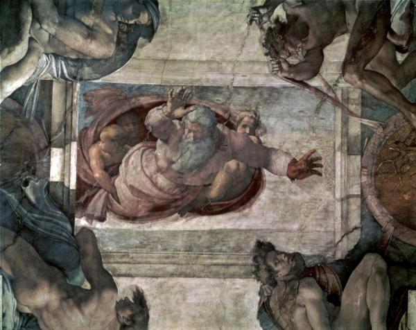 God Separating the Waters