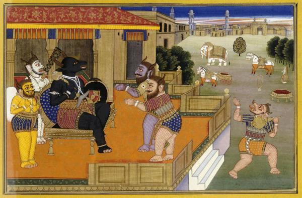 Illustration To The Mahabharata 
