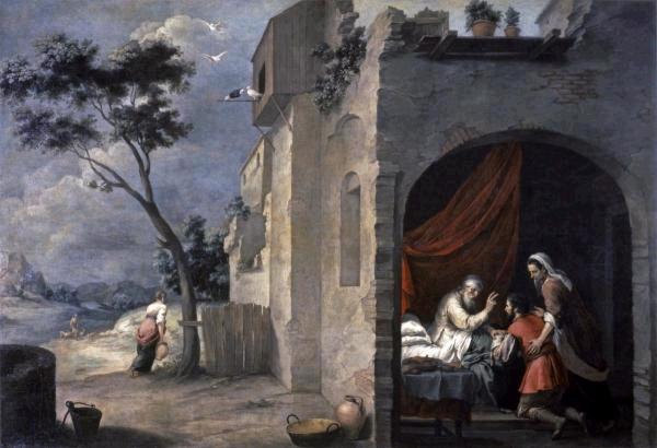 Isaac Blesses Jacob  