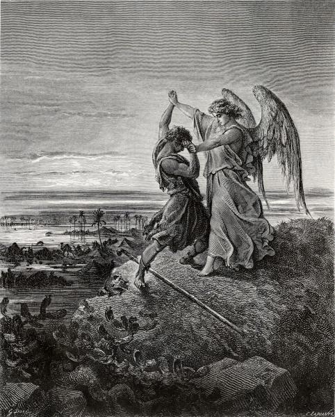 Jacob Wrestling With The Angel
