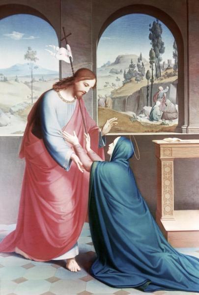 Jesus Appears To His Mother