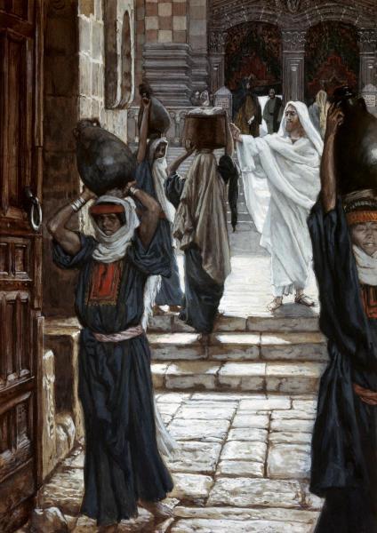 Jesus Forbids The Carrying of Vesselsthrough Temple 