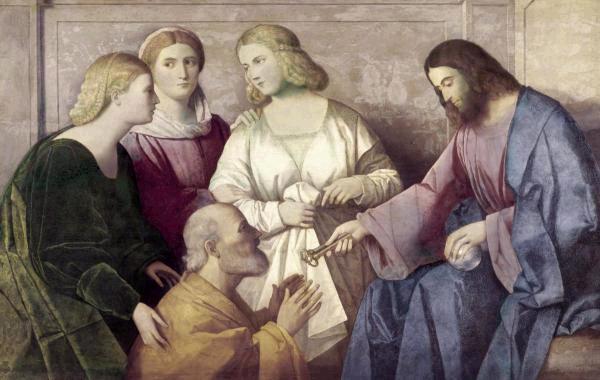 Jesus Gives The Keys To Peter  