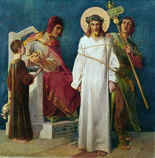 Jesus Holy Christ Condemned to Die  