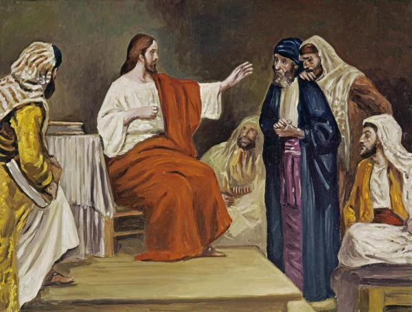 Jesus in the Synagogue  