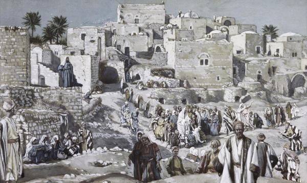 Jesus on His Way to Jerusalem