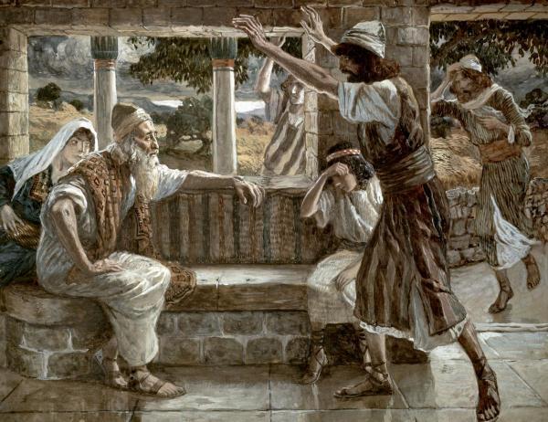 Job Hears Bad Tidings  