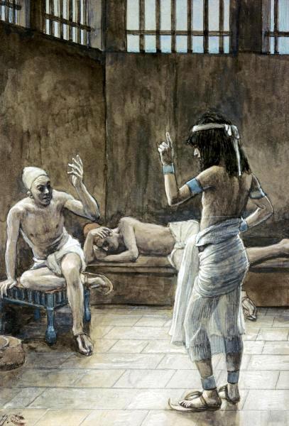 Joseph Interprets The Dreams Whilst In Prison