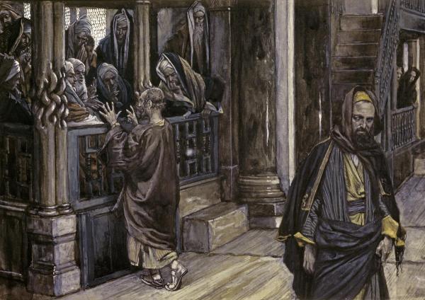 Judas Goes To The High Priests