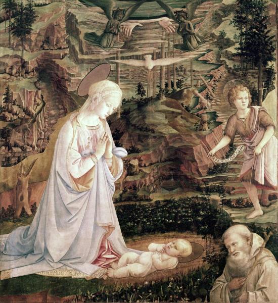 Madonna & Child With Angels