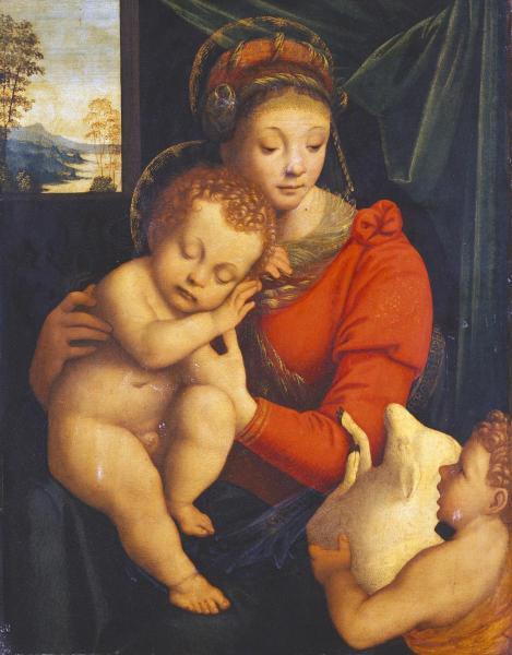 The Madonna With The Sleeping Child   