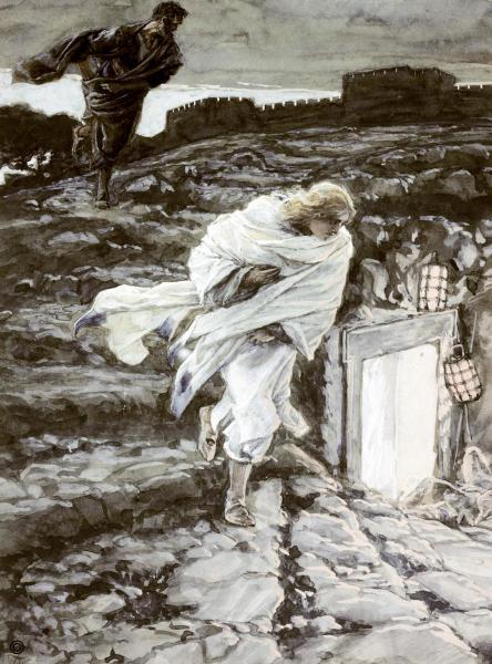 Peter and John Run To The Sepulchre