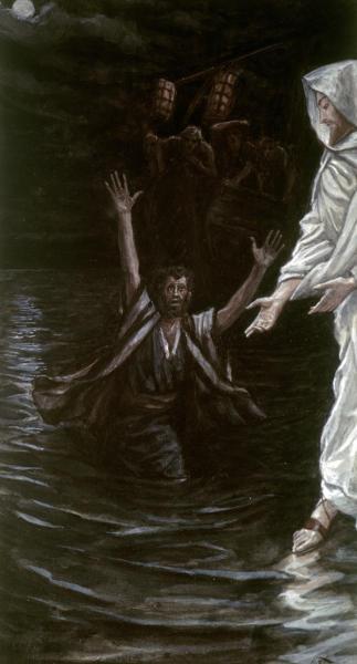 Peter Walks On The Sea