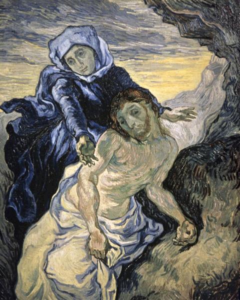 Pieta (After Delacroix)