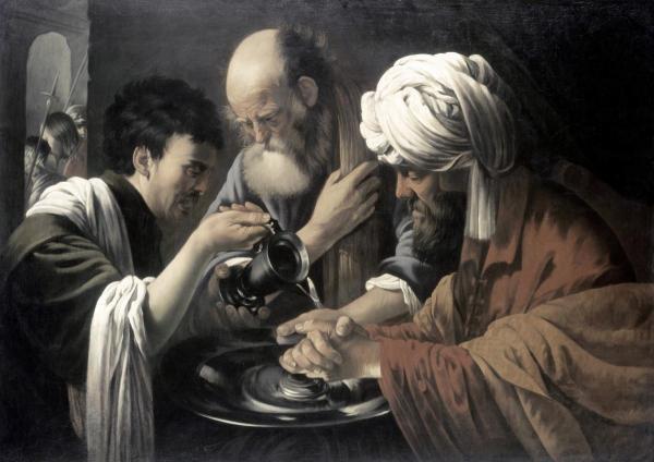 Pilate Washing His Hands