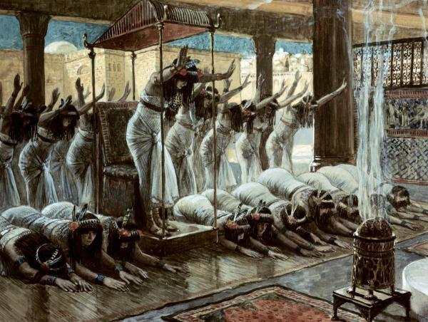 Queen of Sheba Visits Solomon 