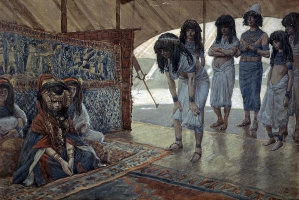 Sarah (Sarai) Is Taken To Pharaoh's Palace