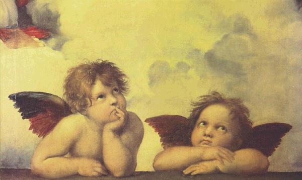 Sistine Madonna (detail) 