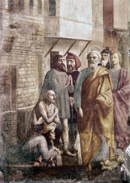 St. Peter Healing The Sick With His Shadow 