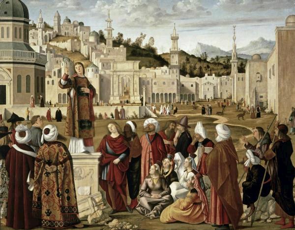 St. Stephen Preaching at Jerusalem 