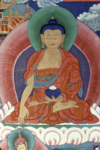 Tiger's Den - Detail of Buddha   