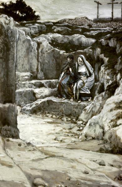 Two Marys' Watch The Tomb of Jesus