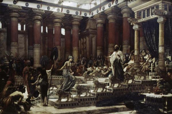 The Visit of The Queen of Sheba To King Solomon