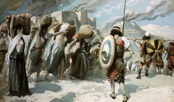 Women of The Midian Led Captive By The Hebrews