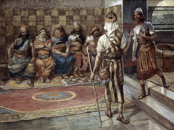 Young Prophet Before The Council  