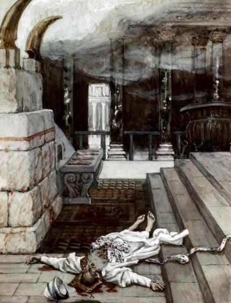 Zacharias Killed Between The Temple & The Altar